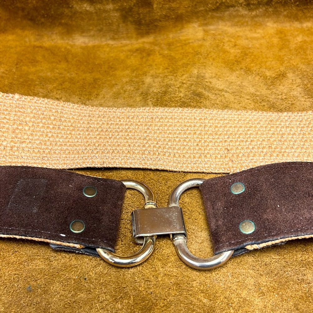 Vintage Stretch Sisal Style Belt